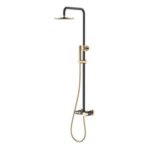 Душевая стойка Boheme Stick 128-BG Black Diamond Gold