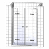 Душевая дверь в нишу Ravak CSDL2-120 Transparent, профиль блестящий фото 3