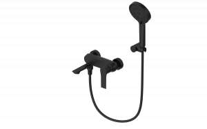 Смеситель для ванны Wonzon & Woghand WW-88037079-MB с душем, черный матовый