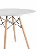 Стол обеденный Stool Group Eames DSW Z-230/90 круглый белый 90x74 D=90 фото 4