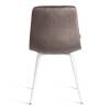 Стул Tetchair Chilly (mod. JSC-220) 24344 темно-серый, белый, велюр фото 4
