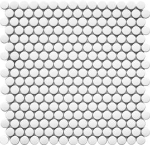 Мозаика Starmosaic Fan & Latern & Penny Round Nk41000 Penny Round White Matt 31.5x30.9