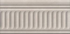 Бордюр Kerama Marazzi Александрия 19032/3F светлый структурированный 20x9.9