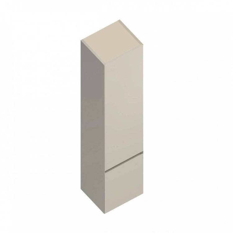 Шкаф-пенал Kerama Marazzi Cubo 35 L подвесной, лимо матовый