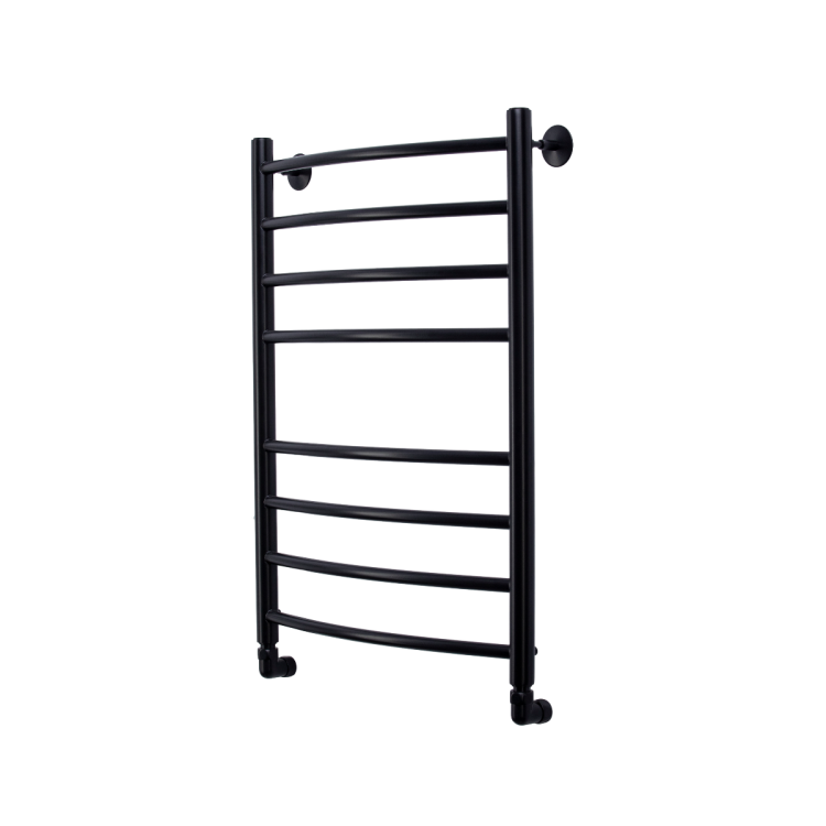Полотенцесушитель водяной Comfysan Noumi 013868 W-8 80/50 черный матовый