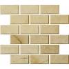 Мозаика Q-stones Камень QS-Br010-48x98P/10 30.5x30.5