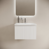 Тумба под раковину Sancos Code CD60W подвесная, 59x45.3x40, Белая фото 2