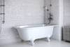 Ванна из искусственного камня Астра-Форм Ретро 01010006 170x74.9 белая глянцевая фото 5