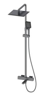 Душевая стойка Oliveeka D OL-739901-BGM оружейный металл