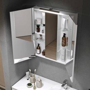 Зеркало-шкаф Alavann Cosmetic 75 ALV0771001 белый