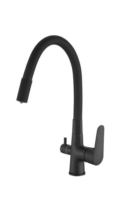 Смеситель для кухни ESKO Кухня С Гибким Изливом CL 03 B Total гибкий излив, хром