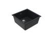 Мойка кухонная Alveus Granital Omni 20 1150048 Carbon-G91 с сифоном, 45x45 фото 2