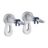 Унитаз с инсталляцией Grohe Rapid SL 36501000 безободковый, с сиденьем микролифт, белый, кнопка хром фото 9