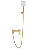 Смеситель для ванны Wonzon & Woghand WW-88037068-BG с душем, брашированное золото фото 2