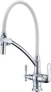 Смеситель для кухни Zorg Sanitary ZR 347-8 YF с гибким изливом