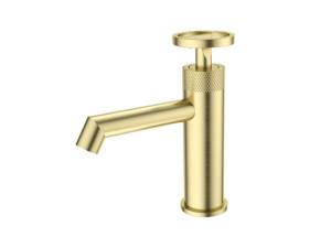 Смеситель для раковины Wonzon & Woghand WW-H1065-BG брашированное золото