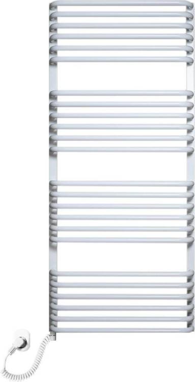 Полотенцесушитель электрический Luxrad Salto Invest 063768 120х53 L, белый, терморегулятор selmo pad