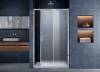 Душевая дверь в нишу Vincea Alpha VDS-3AL150MT 150 см, стекло текстурное, хром фото 2