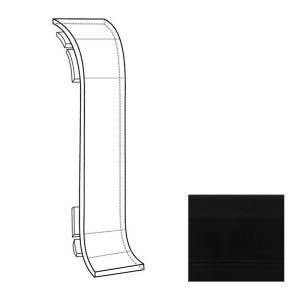 Соединитель LinePlast Чёрный L029  58 мм