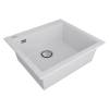 Мойка кухонная Paulmark Decoration 56 PM935650-WH Белый, 56x50 фото 2