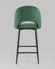 Стул барный Stool Group Меган AV 415-H30-08(PP) велюр зеленый фото 4