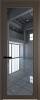 Межкомнатная дверь Profil Doors 1 AGP цвет профиля Деорэ, стекло безопасное 6 мм зеркало 800x2000