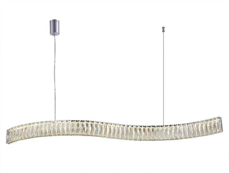 Подвесная светодиодная люстра Newport Crystal 8243N/110 chrome