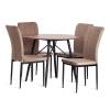 Стул Tetchair Verter (mod. BC577-DC) 21247 металл, флок, Beige (бежевый) HLR8/черный фото 9