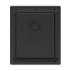 Мойка кухонная Paulmark Lassan 38 Uni LA38-MBN Матовый Черный, 38x44