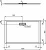 Поддон для душа Ideal Standard Ultra Flat New 120x80 прямоугольный с сифоном фото 5