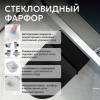 Унитаз подвесной Abber Bequem AC1108PMB сиденье микролифт, черный матовый фото 11
