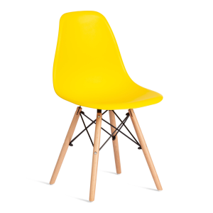 Стул Tetchair Cindy (Eames) (mod. 1801) 20656 Yellow (Желтый) 4шт.