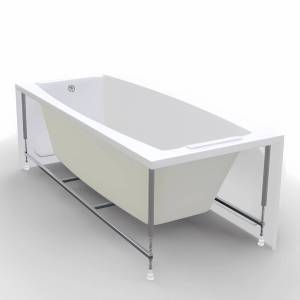 Акриловая ванна Marka One Aelita 165x75 с каркасом