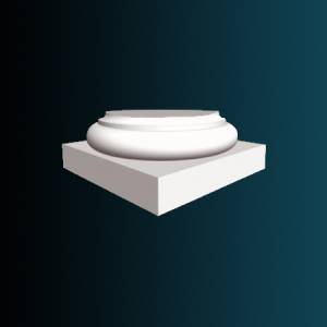 Основание колонны Перфект N2020-1W 28x28x10.6