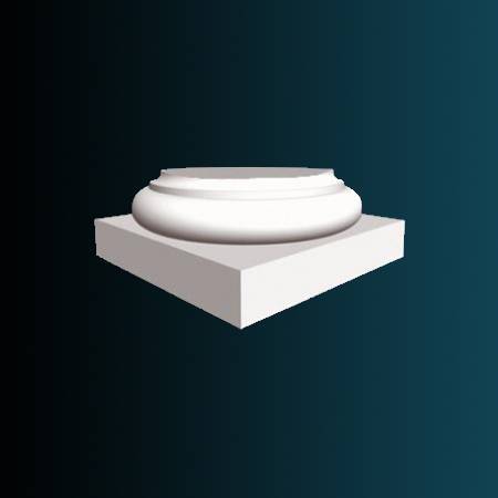 Основание колонны Перфект N2020-1W 28x28x10.6