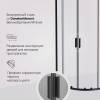 Душевой уголок AM.PM Gem W90G-401-080BT 80x80, профиль черный фото 6
