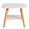 Стол журнальный Tetchair Rio 21383 крем/дуб светлый 65x50x65 фото 2