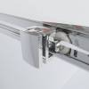 Душевая дверь в нишу Vincea Garda VDS-1G125CL 125 см, профиль хром, стекло прозрачное фото 3