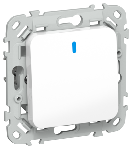 Выключатель 1-клавишный IEK Flite FI-V14-1-10-1-K01 белый