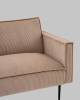 Диван-кровать Stool Group Кассель vd-cassel-cl-cream бежевый, велюр рельефный фото 8