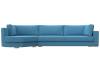 Диван угловой Лига Диванов Лига-026 123480L амур голубой, левый угол фото 2