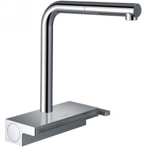 Смеситель для кухни Hansgrohe Aquno Select M81 73830000 хром