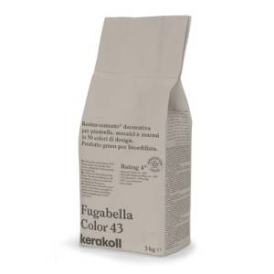 Затирка Kerakoll Fugabella Color полимерцементная 43, 3 кг