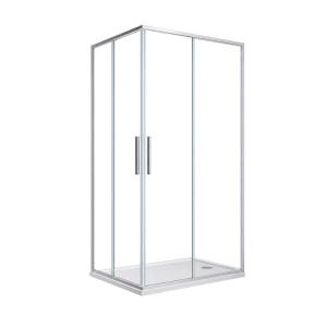 Душевой уголок Vincea Slim-U VSS-2SU900CL, 900x900, хром, стекло прозрачное