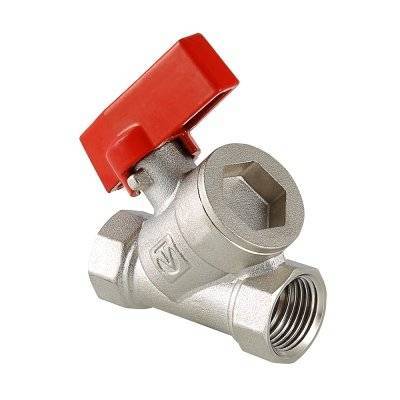 Кран шаровой VALTEC с цельным корпусом 1/2 ВВ