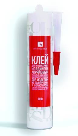 Клей акриловый DECOMASTER Ремонтно-монтажный 0.3 кг (картридж)