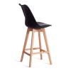 Стул барный Tetchair Tulip Bar (mod. C1014H-1) 21241 Black (Черный) 3010/ натуральный 42x47.5x104 фото 3
