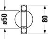 Полотенцедержатель Duravit Starck T 0099411000 хром, двойной фото 3