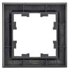 Рамка 1-постовая IEK Brite BR-M12-K53 графит фото 3