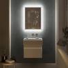 Зеркало Kerama Marazzi Tecno TE.mi.60 c LED 60 с подсветкой, с функцией антизапотевание, белое глянцевое фото 6